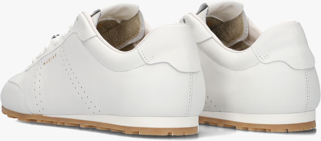 witte nubikk lage sneakers billy lou