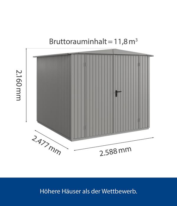Hörmann Berry-Gerätehaus Classic-S Typ 2,