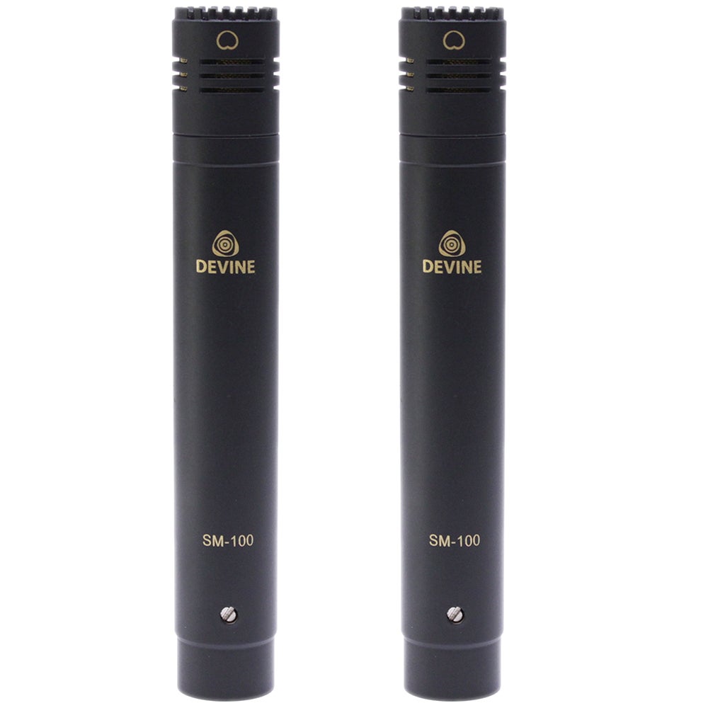 Devine SM-100 kleinmembraan-microfoon stereo-set