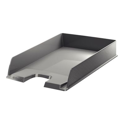Esselte Europost - Corbeille à courrier gris opaque