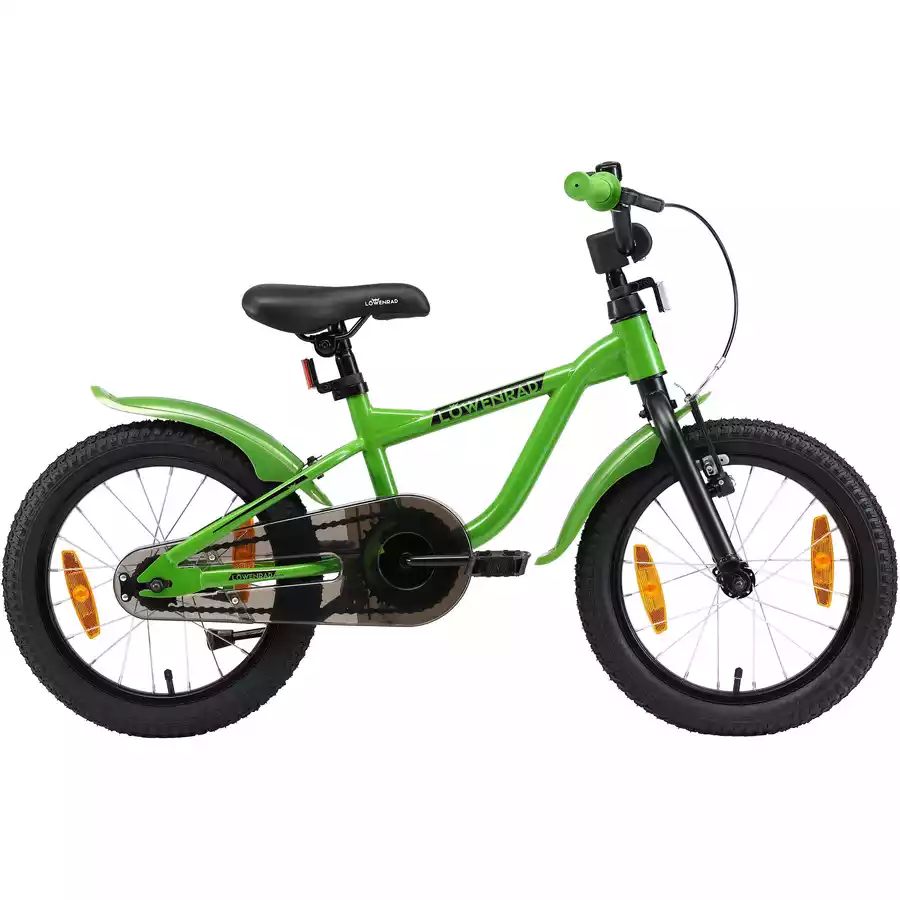 Löwenrad Kinderrad 16 Zoll LR Classic grün