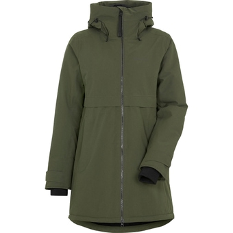 Didriksons Helle 5 Parka Deep Green Damen