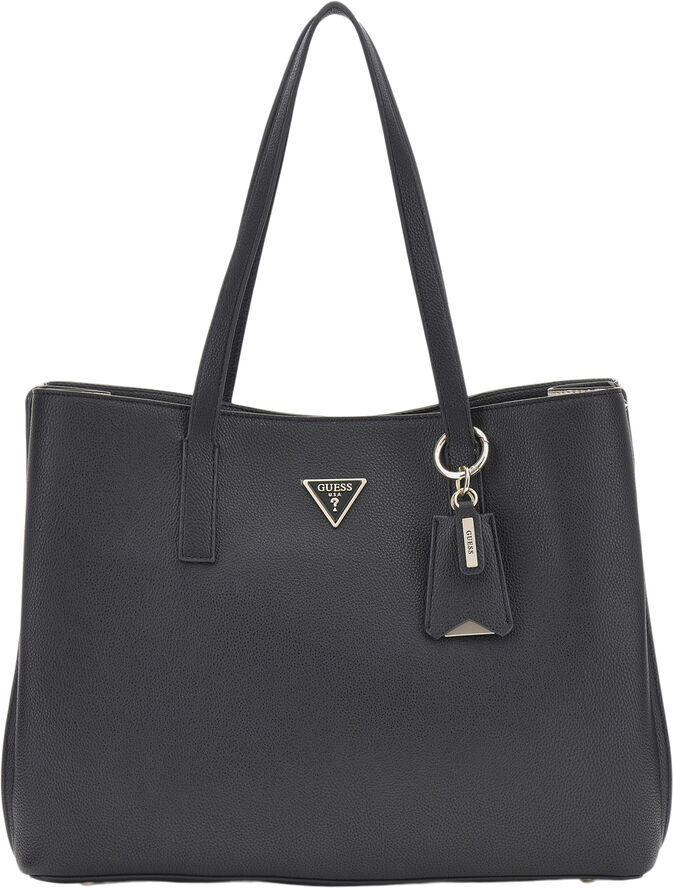 GUESS MERIDIAN GIRLFRIEND TOTE Black