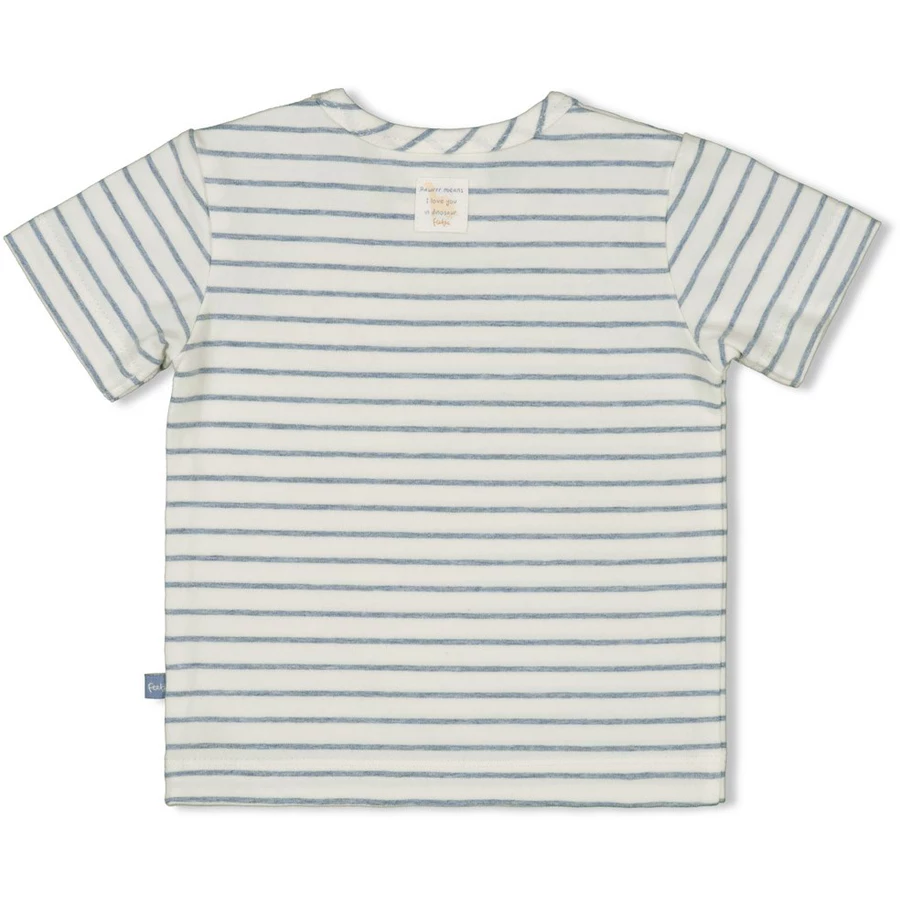 Feetje T-Shirt A-Roarable Indigo melange
