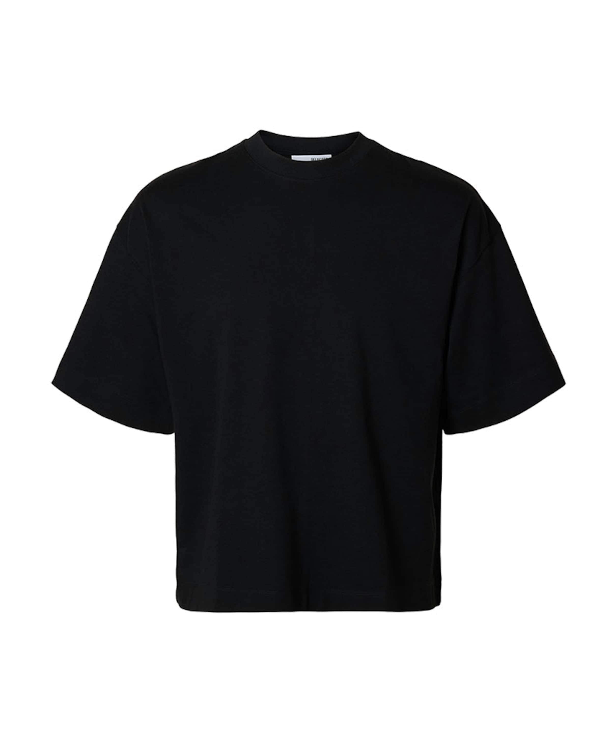 Selected Dames T-shirt zwart