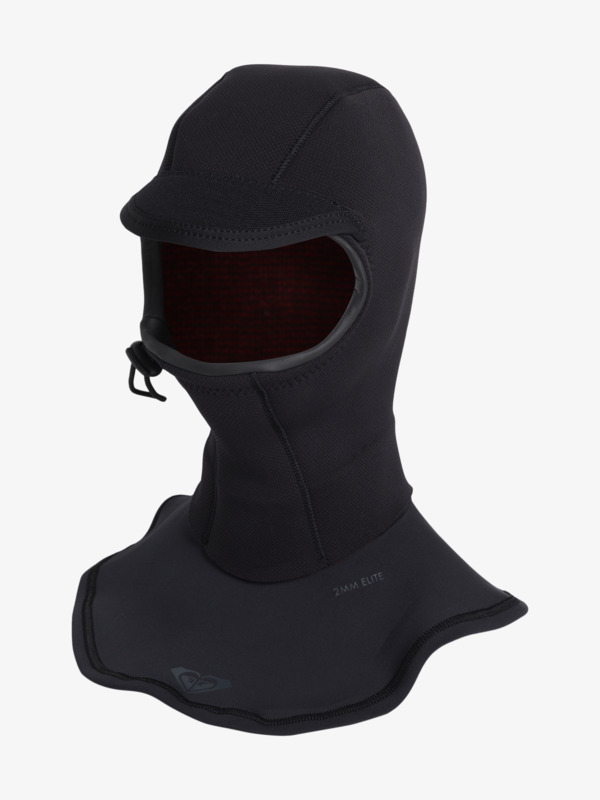 2mm Elite Capuche en néoprène Noir Femme