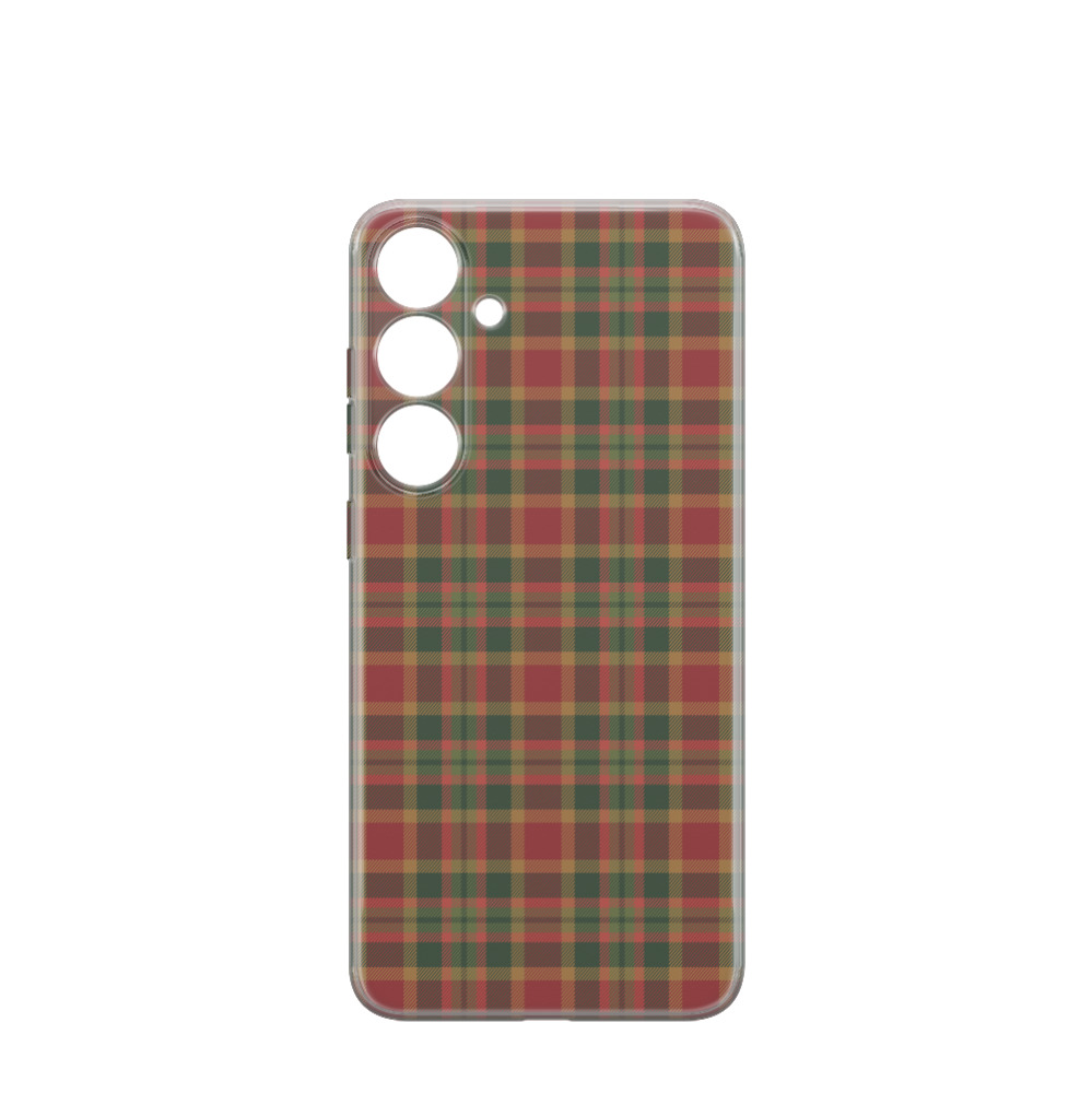 Samsung Galaxy S24 Plus Gummi Hülle Herbstkaros - Rot