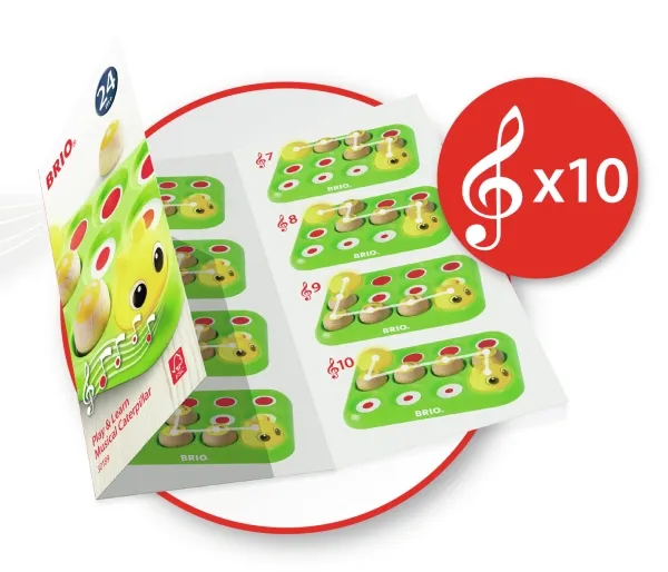 BRIO 30189 Musikalsk larve