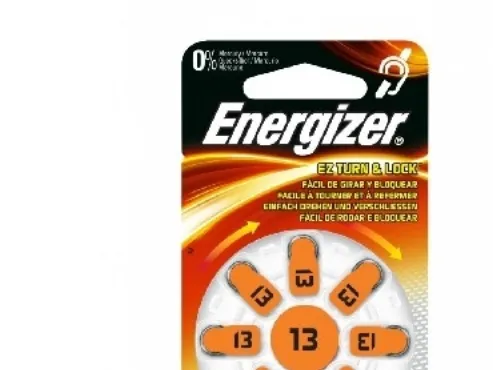 Energizer Hearing Aid PR48 Knapcellebatteri ZA 13 Zink-luft 280 mAh 1.4 V 8 stk