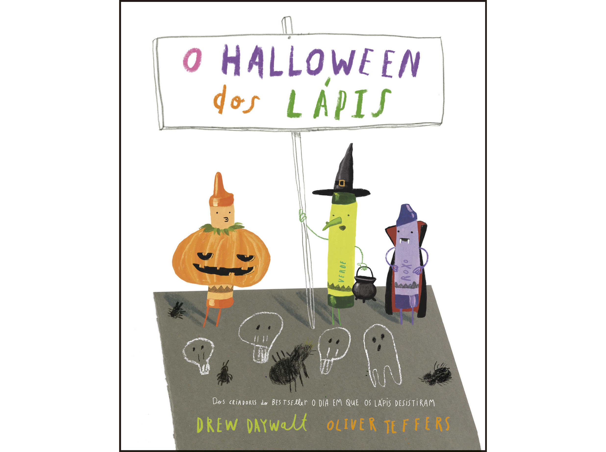 LIVRO O HALLOWEEN DOS LÁPIS DE DREW DAYWALT