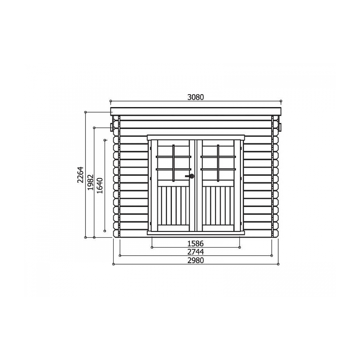 Abri de jardin maisonnette brest