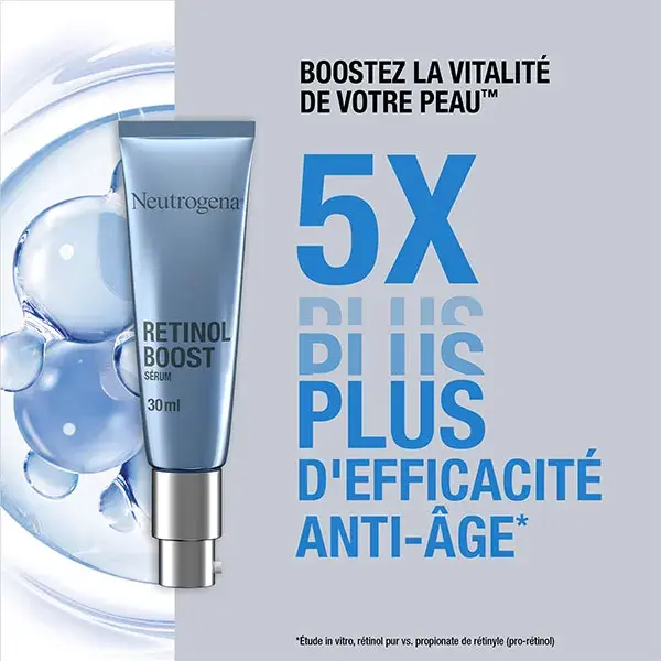 Sérum facial anti-idade e antirrugas Neutrogena Retinol Boost 30ml