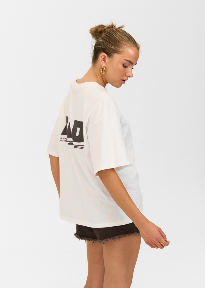 BLD t-shirt creme
