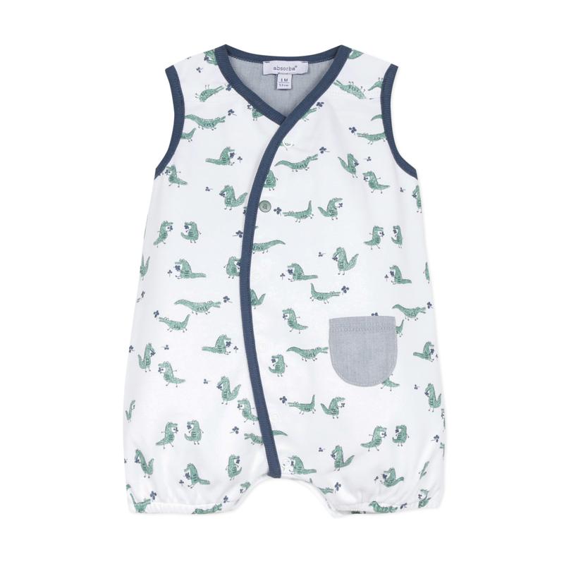 Combicourt bébé garçon en coton bio Absorba Aucune nuance