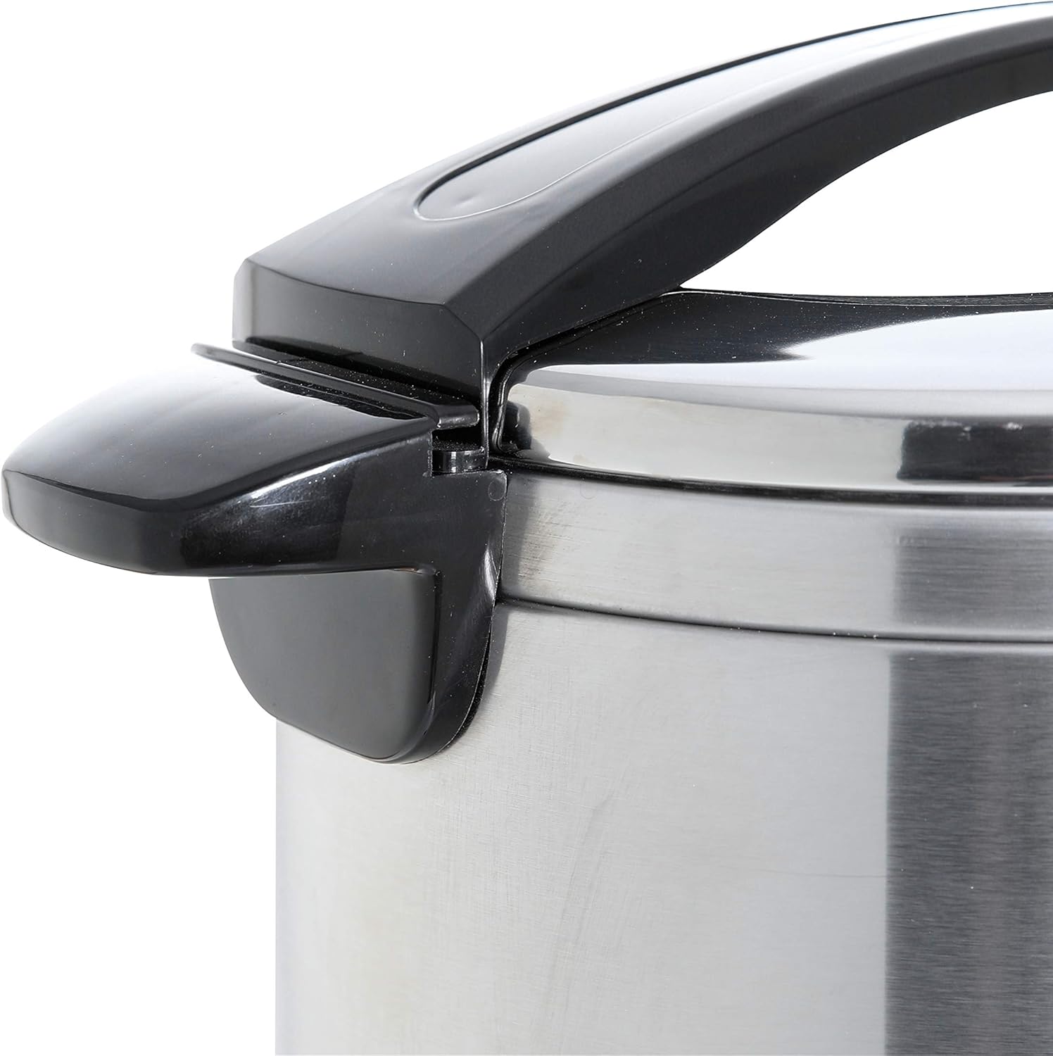 Ribelli 22L Doppelwandiger Glühweinkocher mit Metall Zapfhahn, Heißgetränkespender aus Edelstahl, Temperatureinstellung von 30 bis 100°C, Einkochautomat Heißwasserspender, auch als Dampfgarer