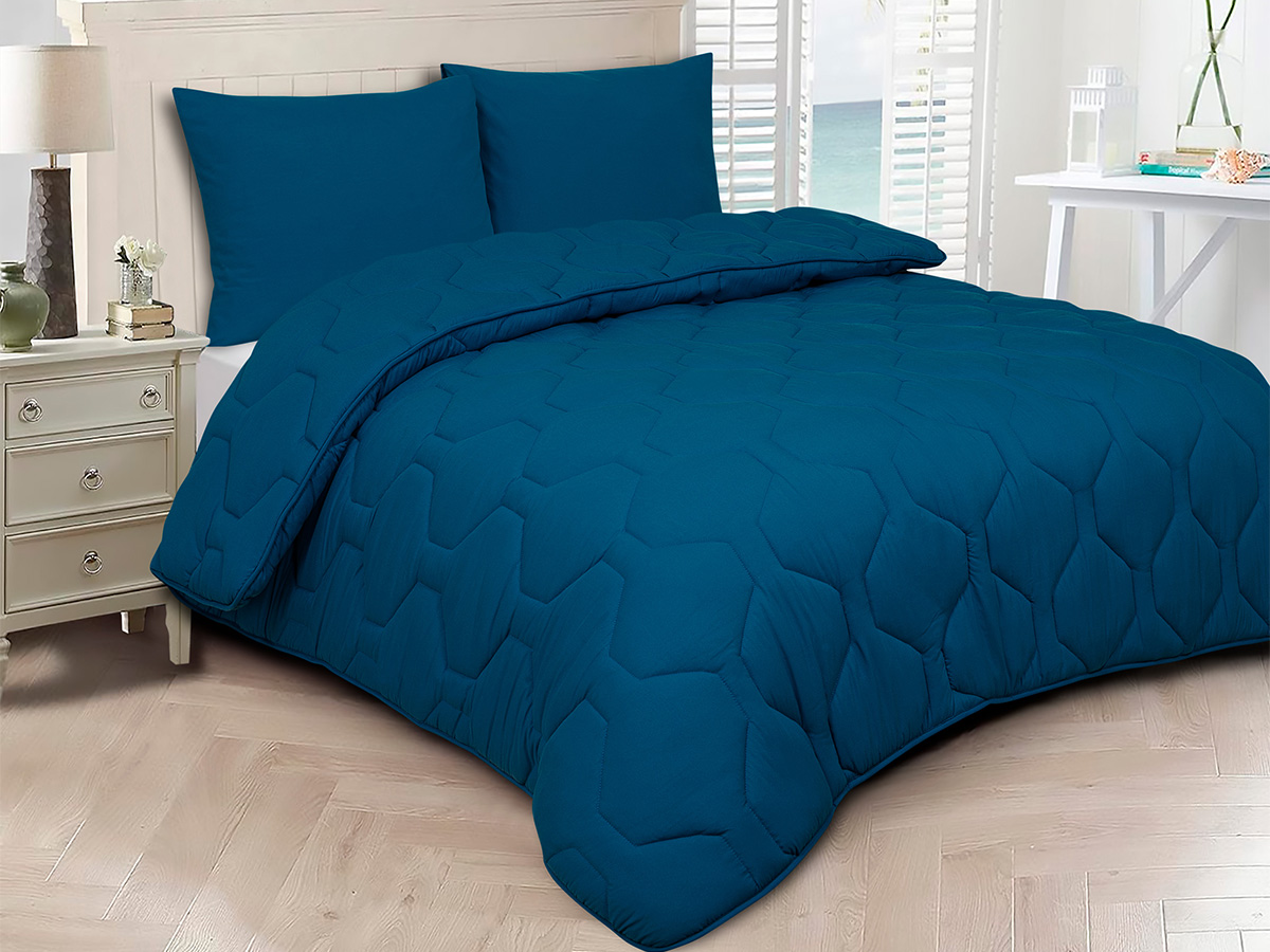 DoubleDry Blauw kussensloop - set van 2