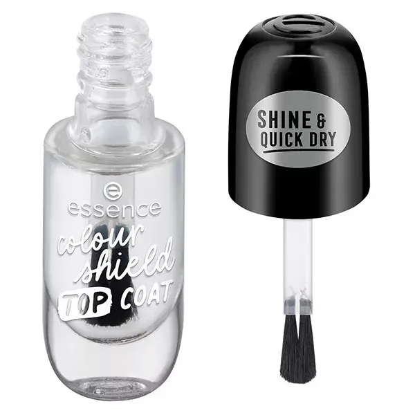 Base e Top Coat Essence Colour Shield 8ml