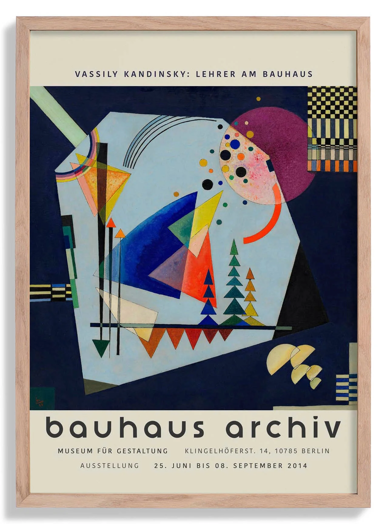 Drei Klänge von Wassily Kandinsky Ausstellung