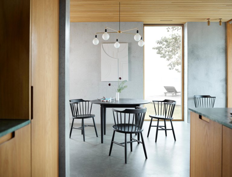 FDB Møbler C62 eettafel Ø115 eiken naturel