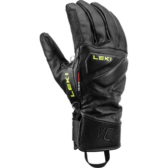Leki WCR Venom Speed 3D Fingerhandschuhe Black / Ice Lemon