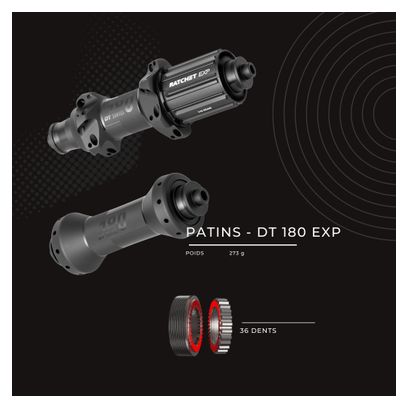 Paire de Roues Legend Wheels 50P RS⁴ - 9X100 - 9X130mm - Patins - DT 180EXP - Campagnolo