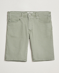 Replay RBJ981 Stretch Denim Shorts Light Sage Green