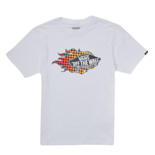 Vans - VANS FLAME SS - Blanc