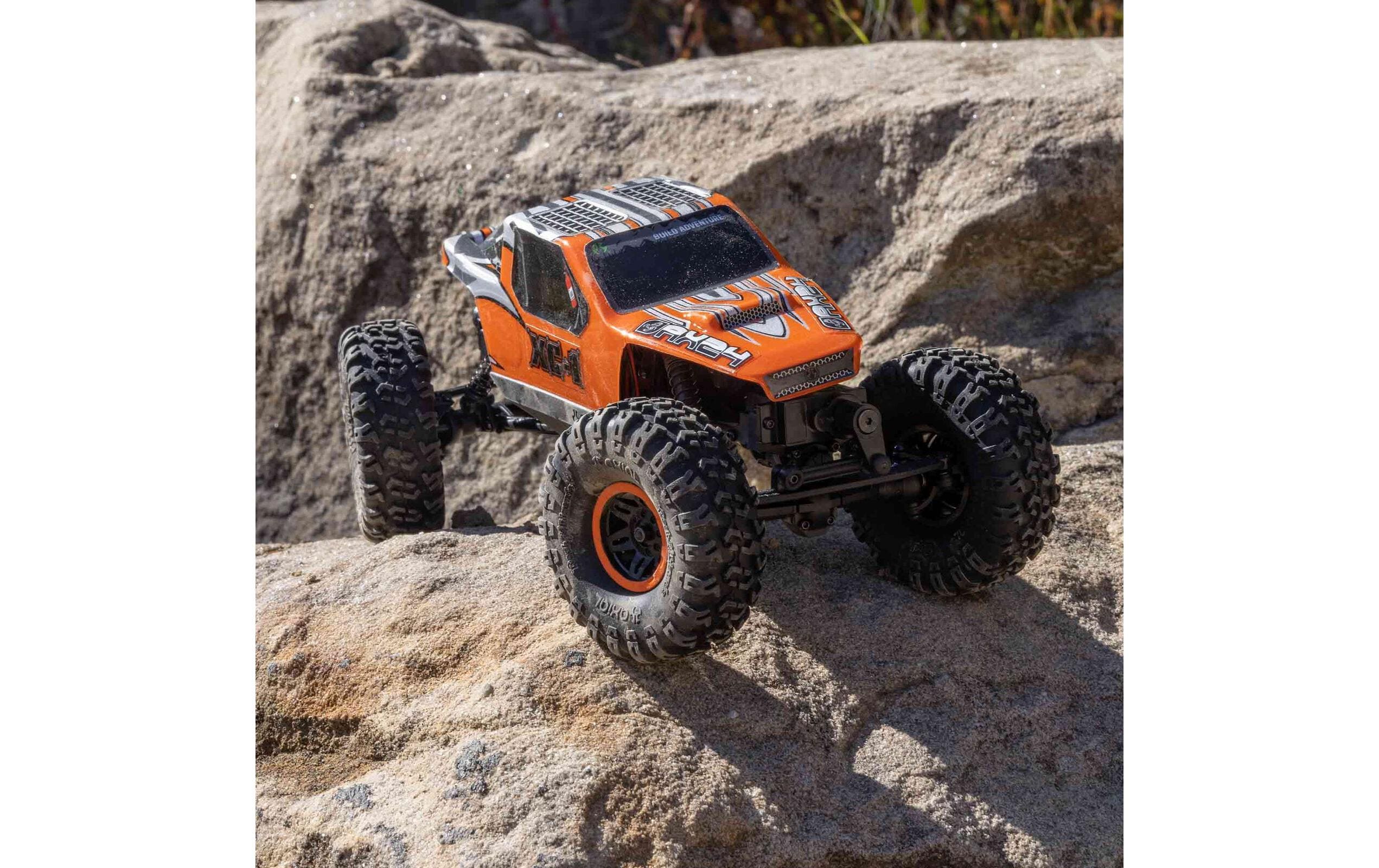 Rock Crawler AX24 XC-1 4WS, Orange, RTR, 1:24<br>Mini Crawler mit Allrad Lenkung