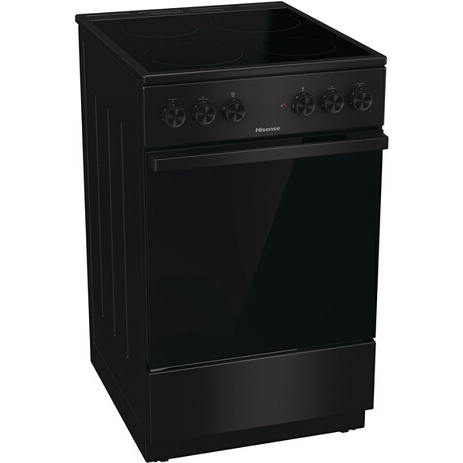 Cuisinière vitrocéramique Hisense HEC5A10BG Noir