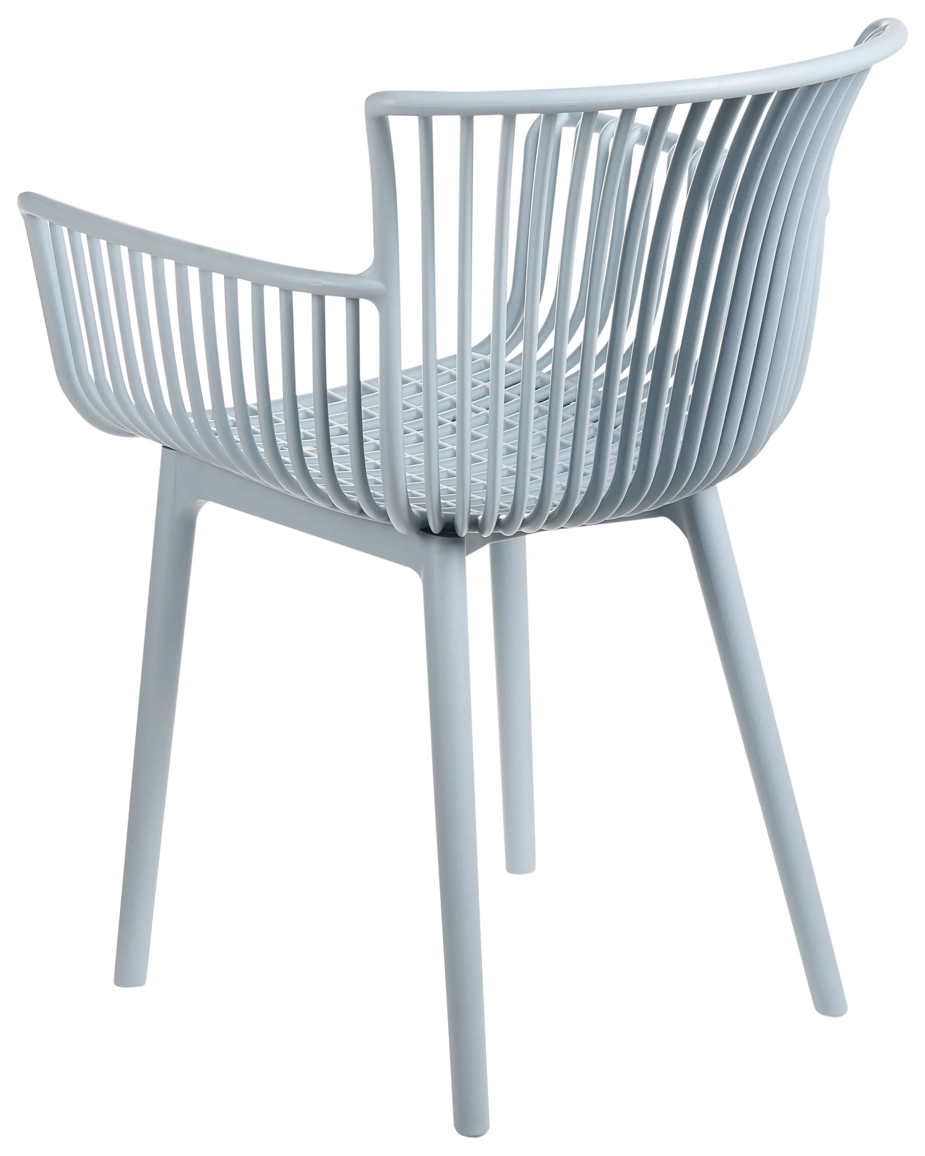 Set van 4 tuinstoelen PESARO Lichtblauw
