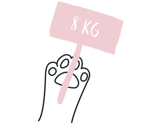 PRIMOX klonterende kattenbakvulling, babypoedergeur, 20 kg