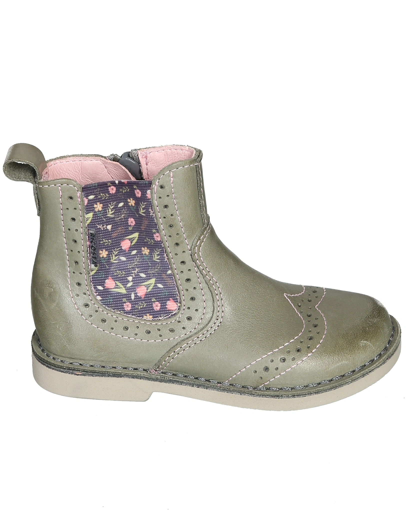 Chelseaboots DALLAS in eukalyptus/Blume