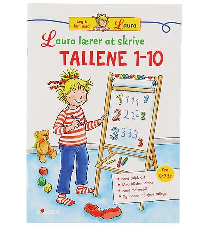 Forlaget Bolden Aktivitätsbuch - Schreiben lernen - 1-10 - Dänis