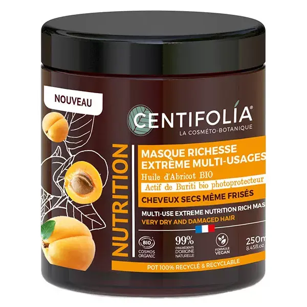 Centifolia Nutrition Expert Máscara Multiuso de Riqueza Extrema Orgânica 250ml