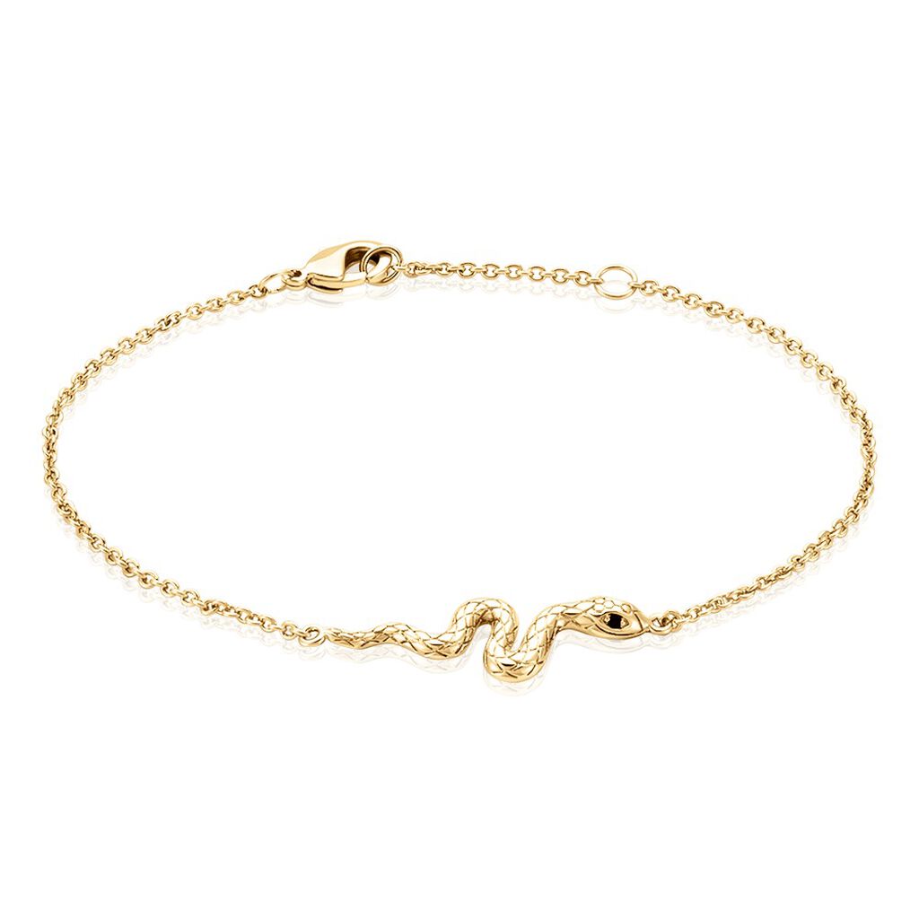 Bracelet Yasha Plaqué Or Jaune Spinelle