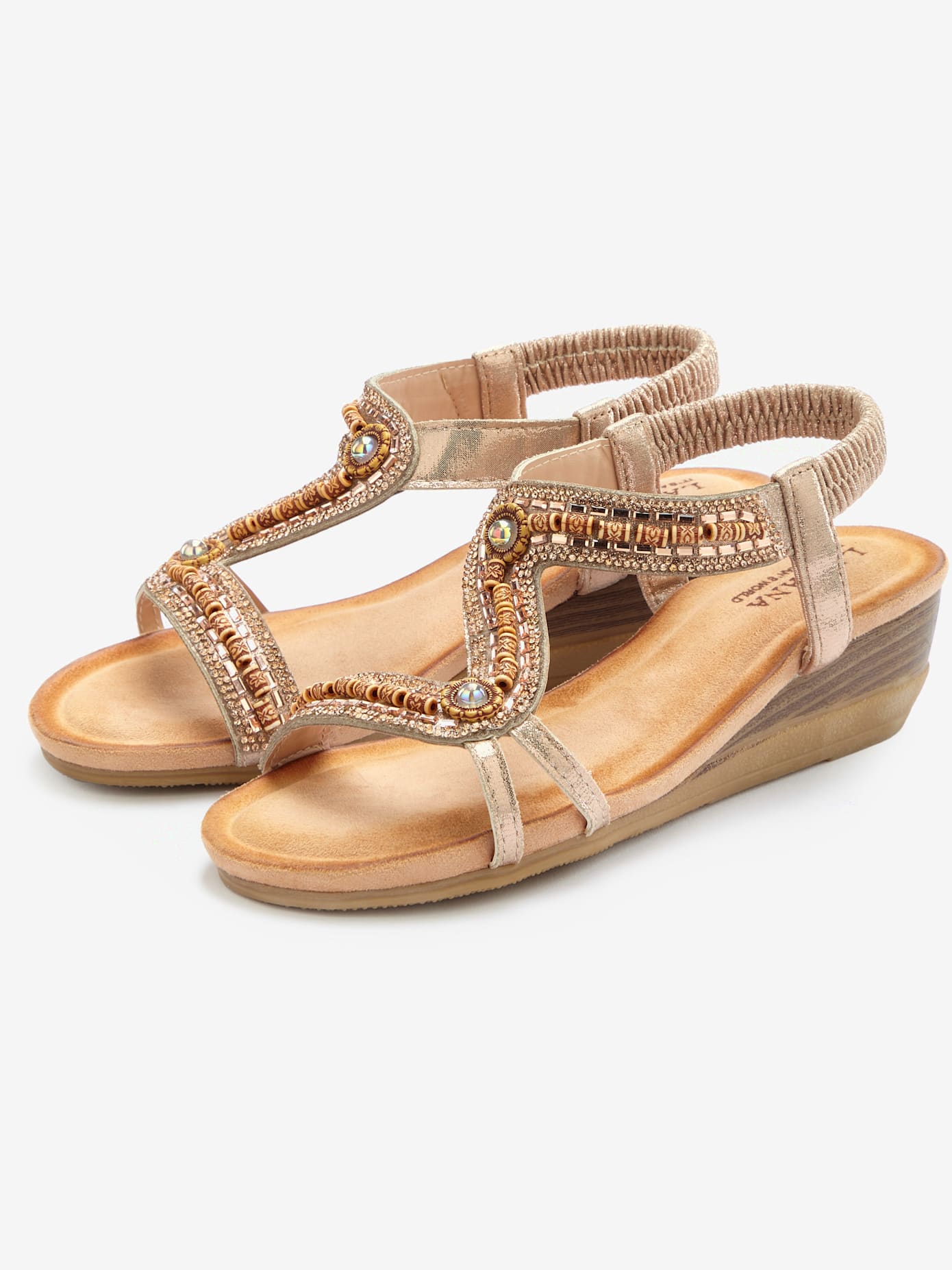 Sandales brides élastiques pour un confort optimal