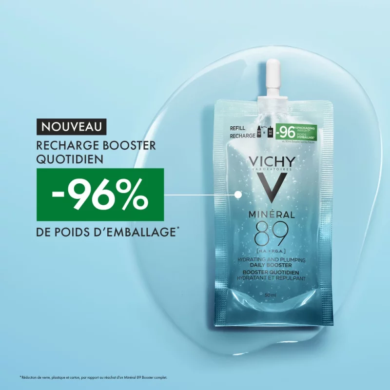 Minéral 89 soin hydratant fortifiant et repulpant - 50ml