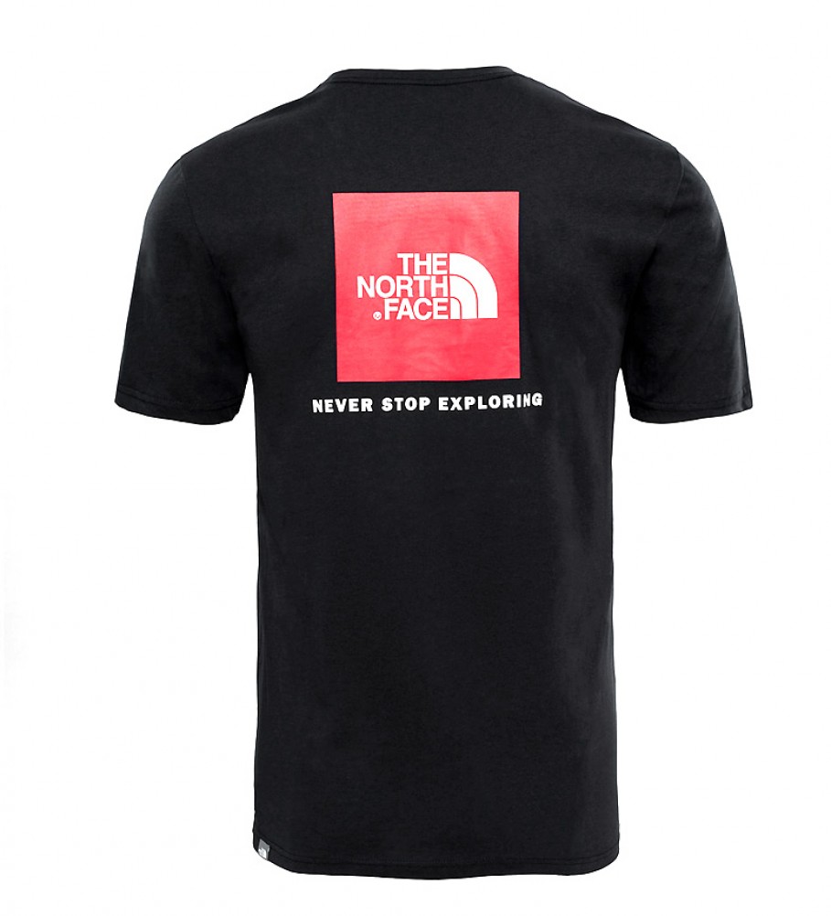 Camiseta The North Face Redbox preta de algodão