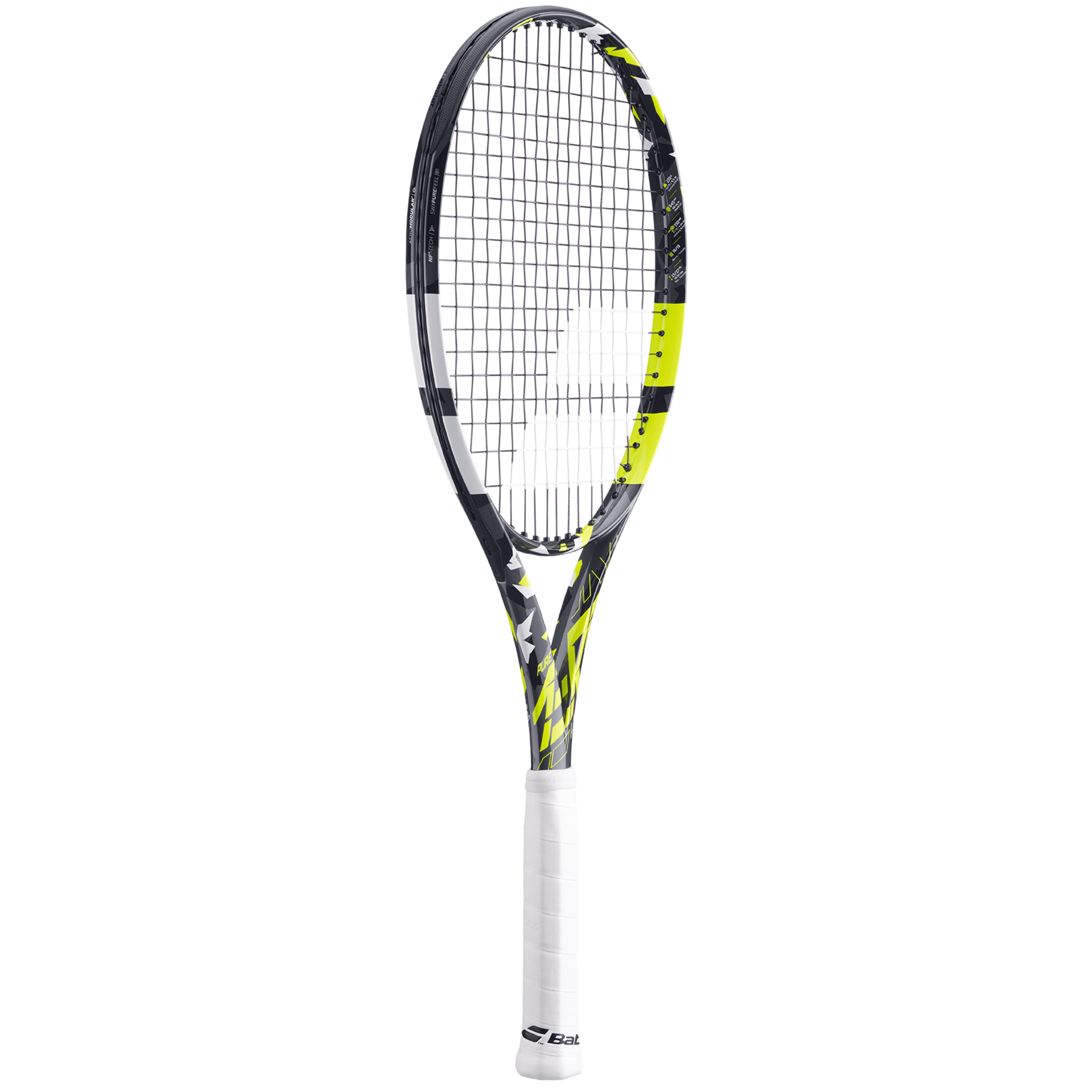 Pure Aero Lite Unbesaitet Grau Gelb Weiß