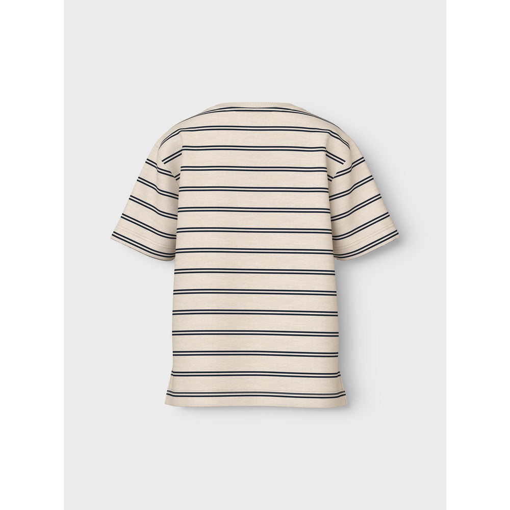 Køb Name It Whitecap Gray Navy Blazer Voby Regular T-Shirt