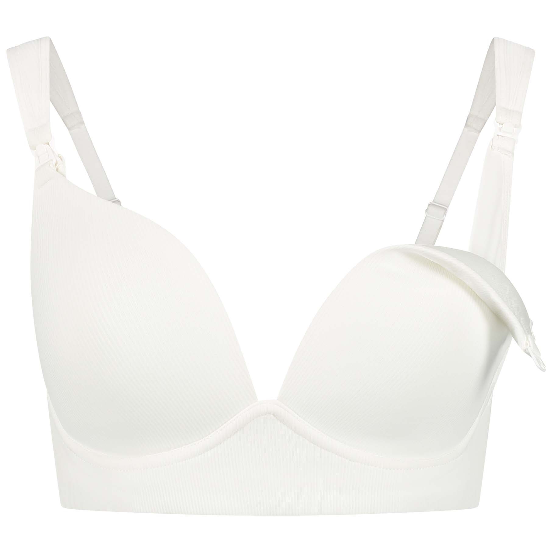 Prenatal beugelloze voedingsbh  effen beige