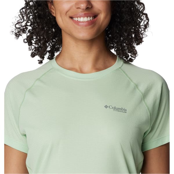T-shirt randonnée COLUMBIA CIRQUE RIVER SHORT SLEEVE CREW SAGE LEAF