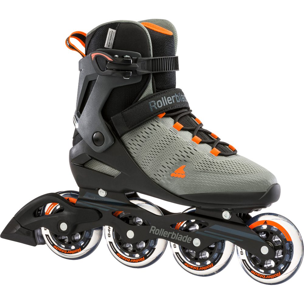 Rollerblade Sirio 90 Inlineskates Herren anthracite orange
