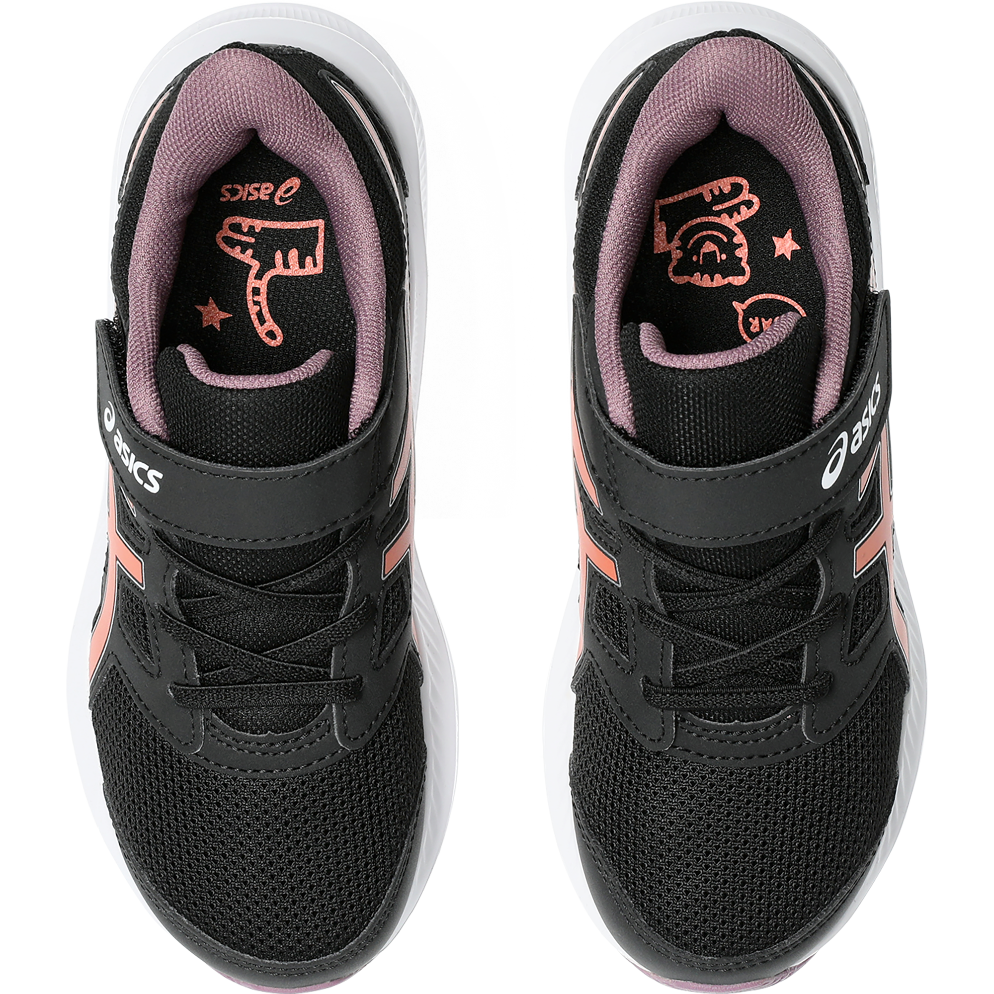 ASICS JOLT 4 PS Laufschuhe Kinder schwarz