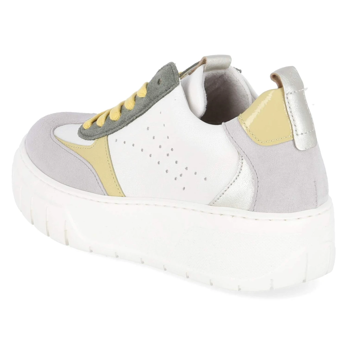 GaborLow Sneaker - latte/yellow/pine