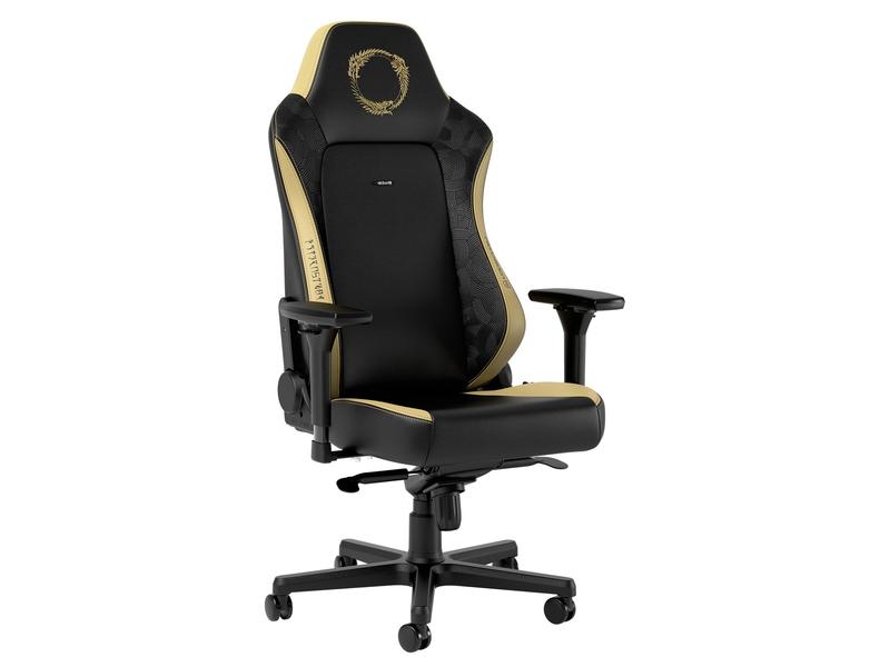 noblechairs Gaming-Stuhl Hero Elder Scrolls Gold/Grau/Schwa Ergonomischer Gaming-Stuhl