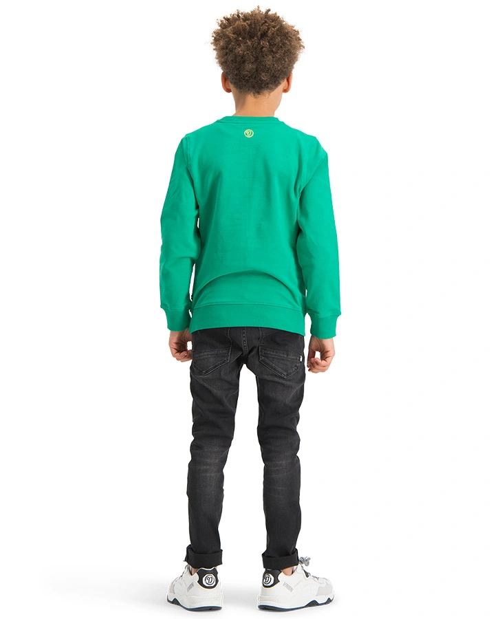 Sweatshirt B-LOGO CREW in hunter green