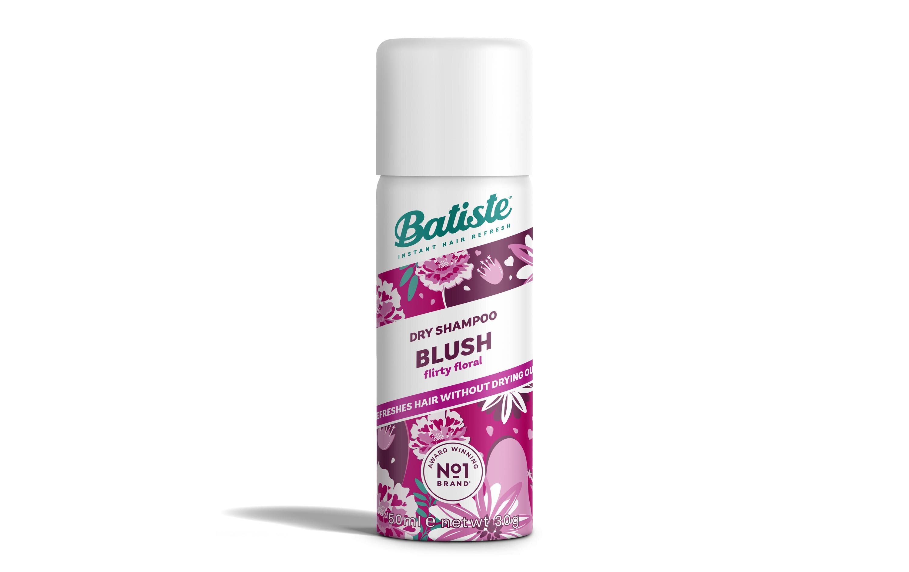 Trockenshampoo Blush Mini 50 mlTrockenshampoo für belebtes Haar
