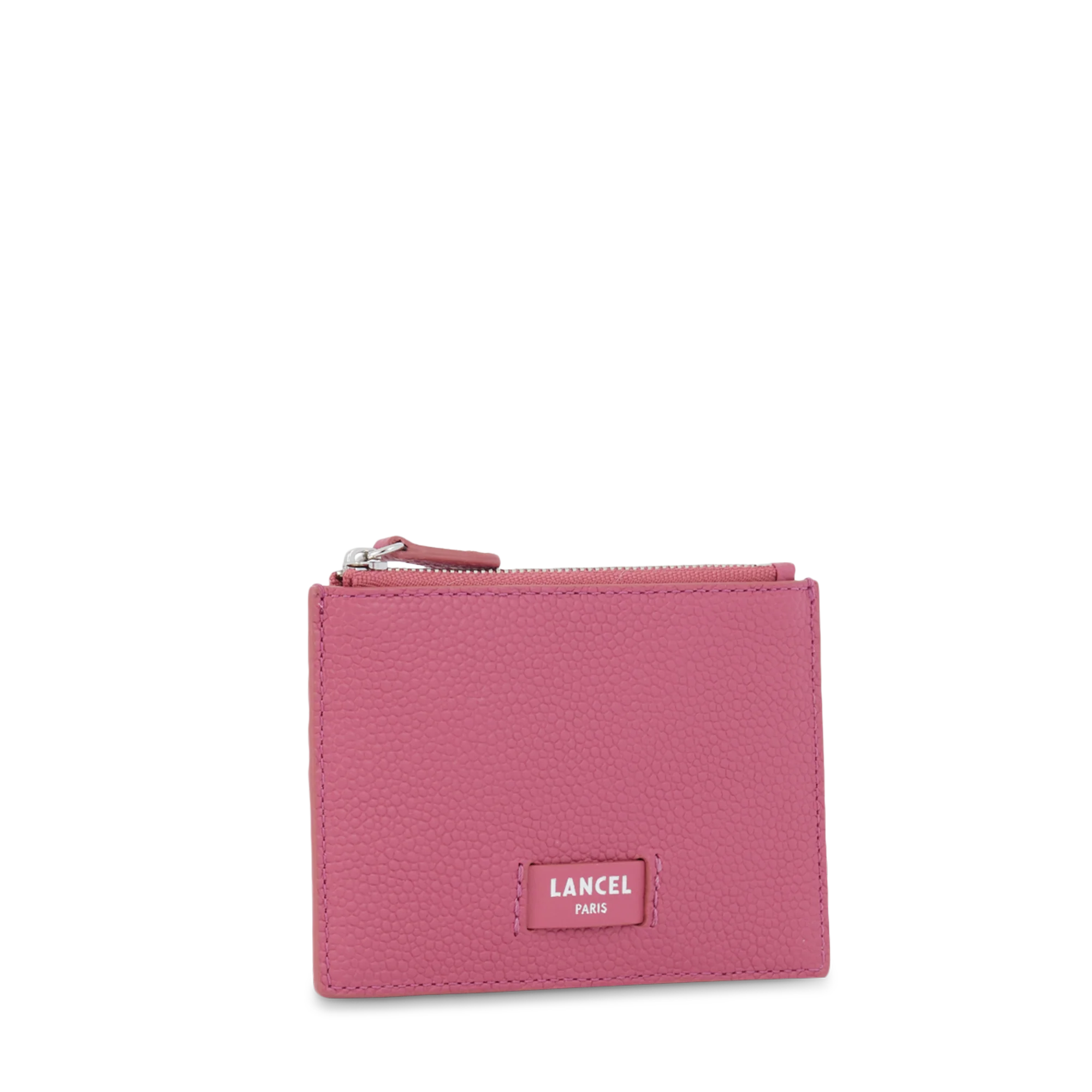 Porte-cartes zippé L Ninon de Lancel-Cerise