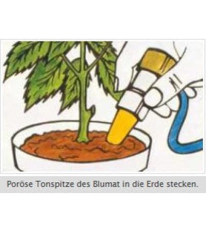 Blumat Endtropfer Hilfe bei der Bewässerung von Zimmerpflanzen, 3 Stück